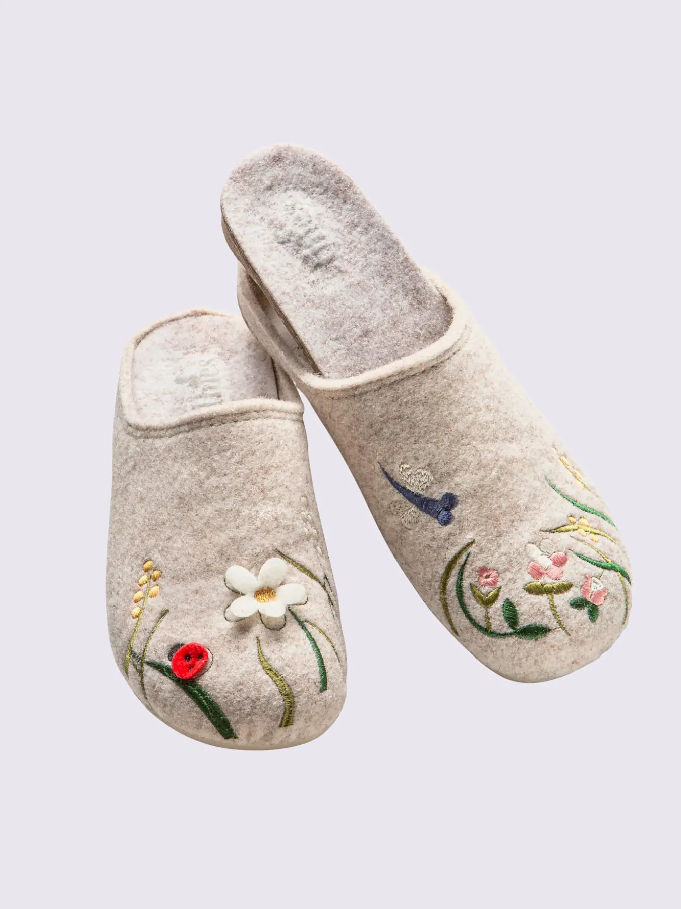 Chaussons feutre doux