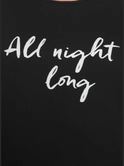Chemise de nuit à encolure ronde