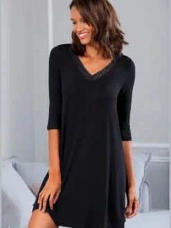Chemise de nuit avec dentelle