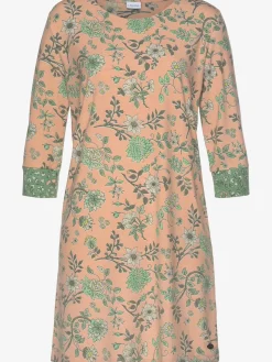 Chemise de nuit fantaisie, imprimé floral