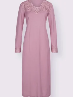 Chemise de nuit longue manches longues