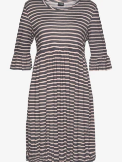 Chemise de nuit robe de nuit courte à motif