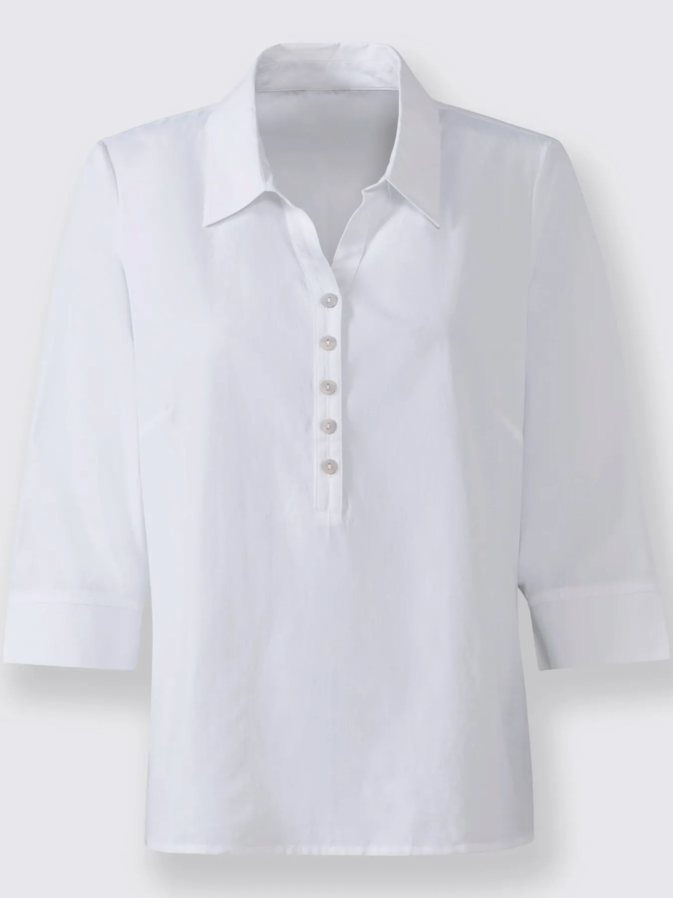 Chemisier à enfiler 50% coton