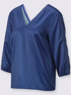 Chemisier à enfiler en polyester recyclé