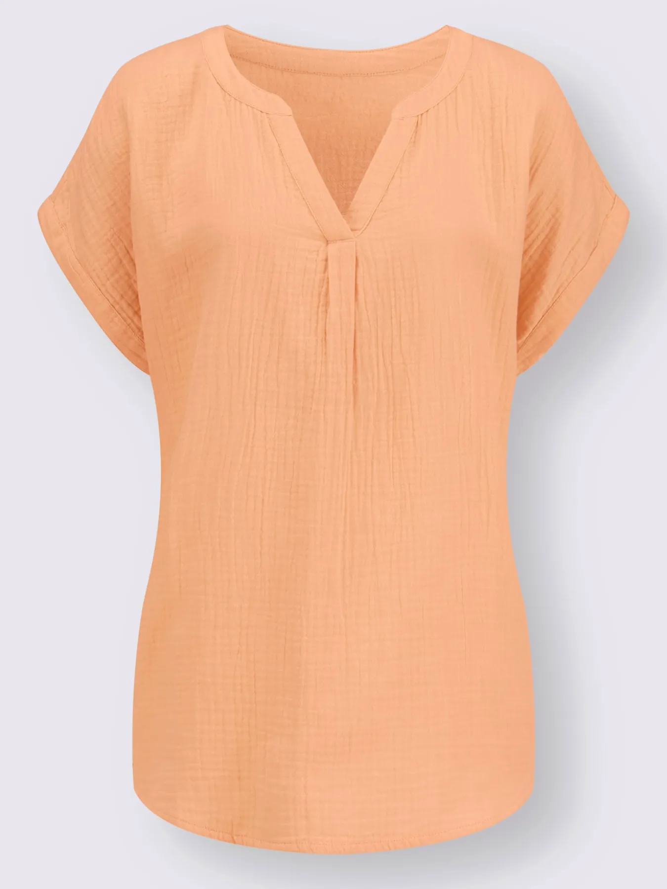 Chemisier à manches courtes coupe affinante