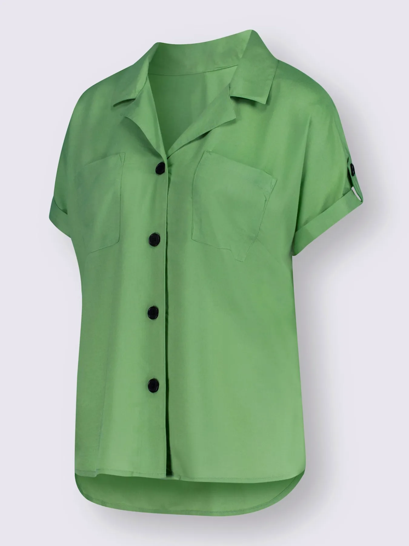 Chemisier à manches courtes pure viscose