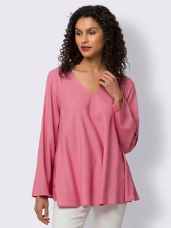 Chemisier à manches longues pure viscose
