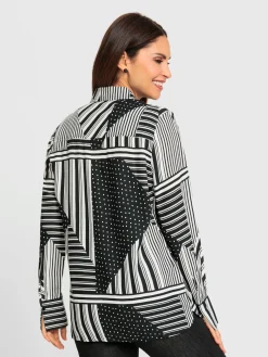 Chemisier à manches longues pure viscose