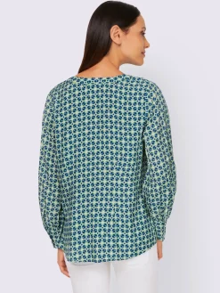 Chemisier à manches longues pure viscose