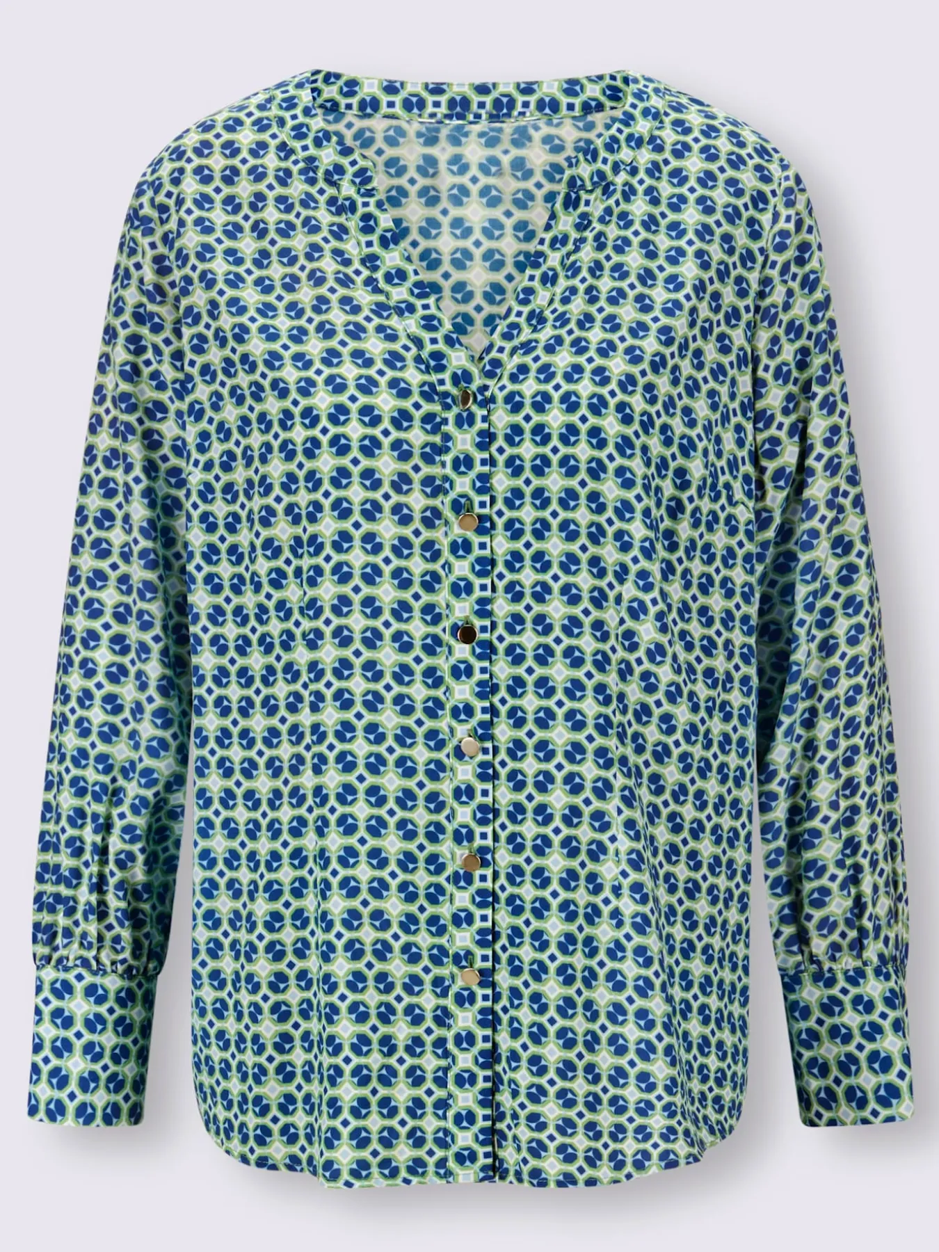 Chemisier à manches longues pure viscose
