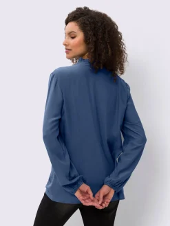 Chemisier à volants 70% viscose
