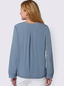 Chemisier chic effet cache cœur et lacets