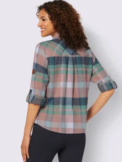 Chemisier en flanelle pur coton