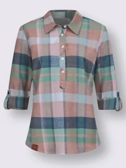 Chemisier en flanelle pur coton