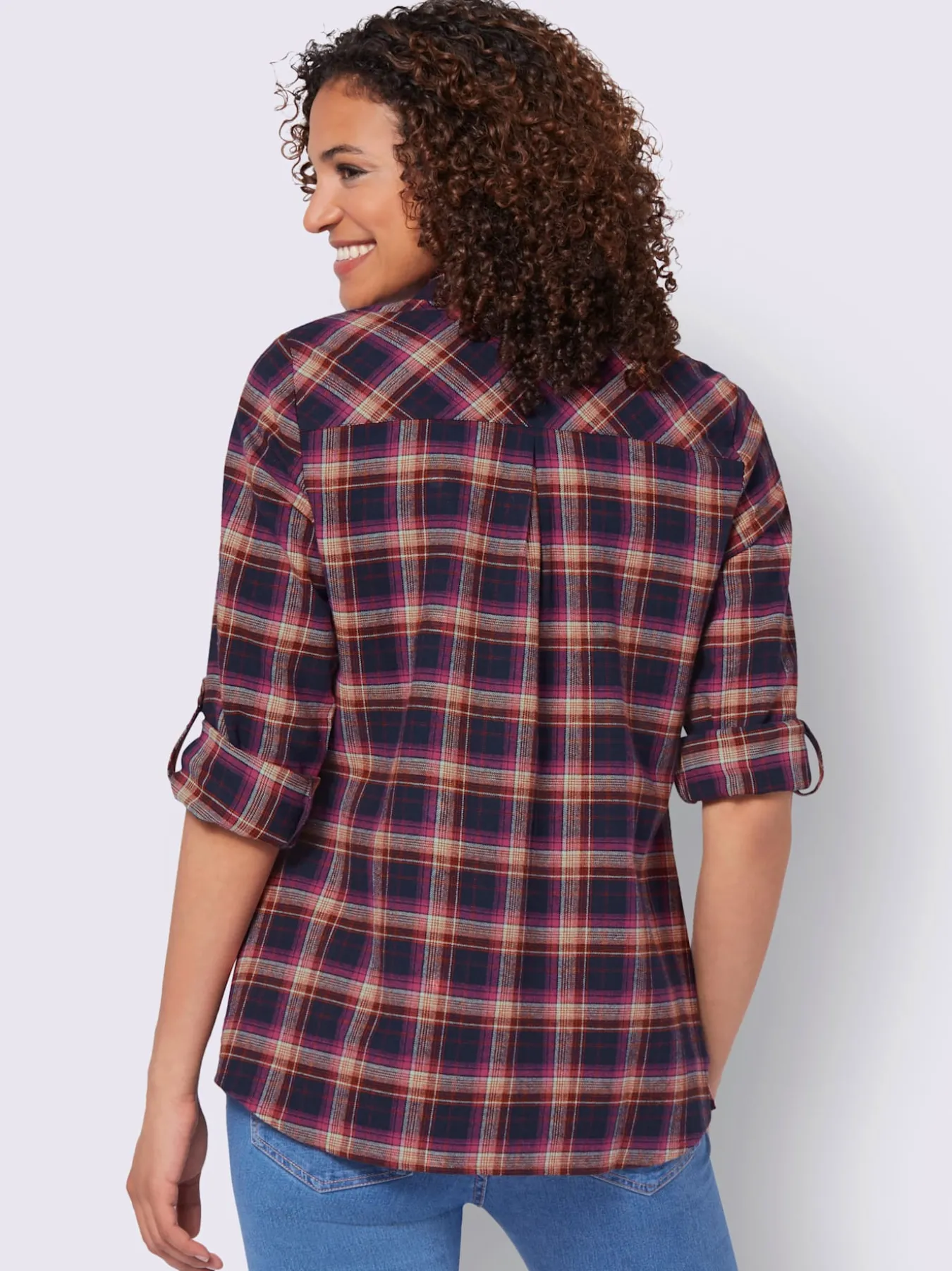 Chemisier en flanelle pur coton