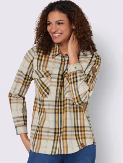Chemisier en flanelle pur coton