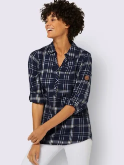 Chemisier en flanelle pur coton