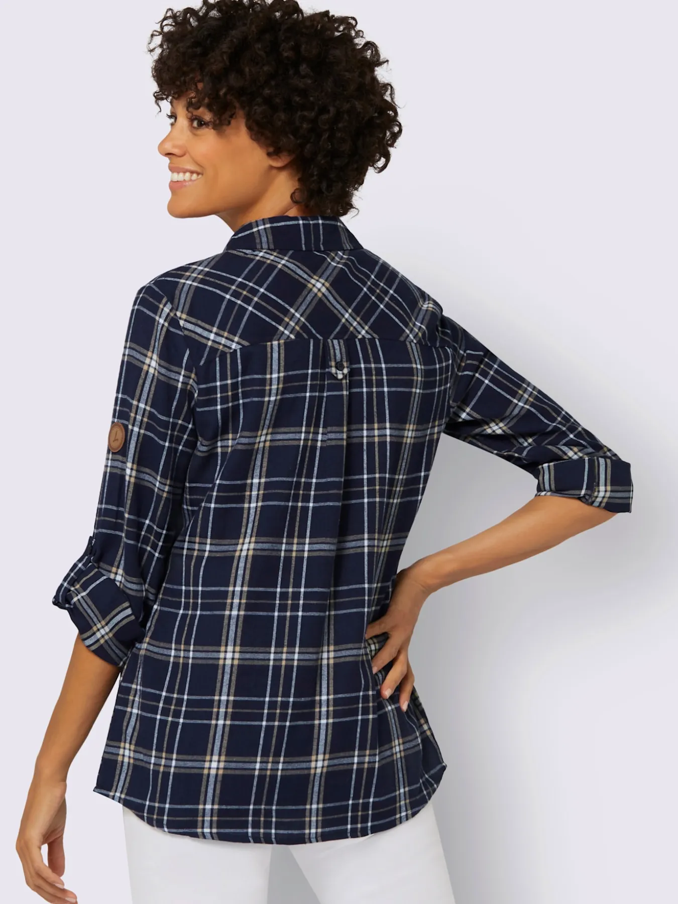 Chemisier en flanelle pur coton
