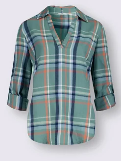 Chemisier en flanelle pur coton