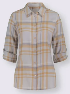 Chemisier en flanelle pur coton