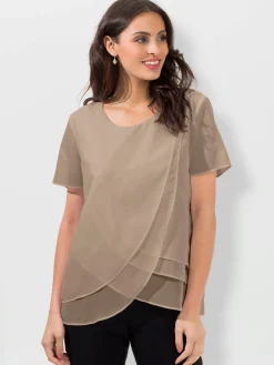 Chemisier en georgette qualité georgette légère