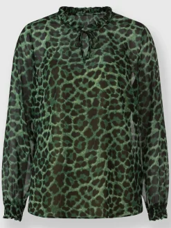 Chemisier joli motif léopard