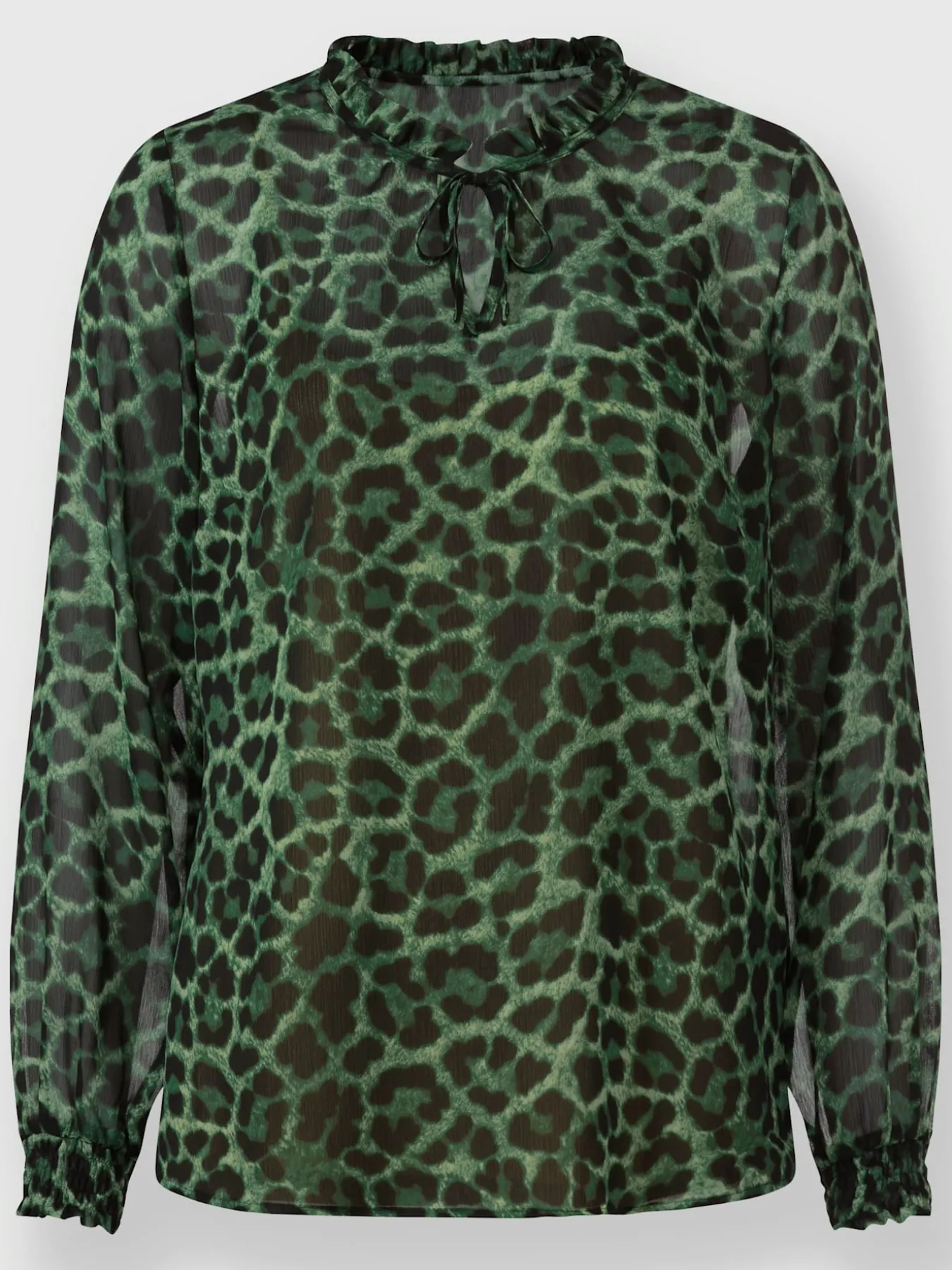 Chemisier joli motif léopard