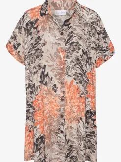 Chemisier long col chemisier tendance