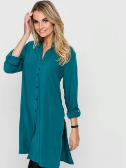 Chemisier long viscose (ecovero)