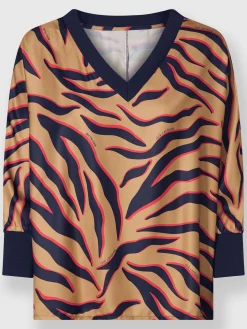 Chemisier motif animal tendance