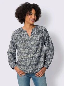 Chemisier motif paisley