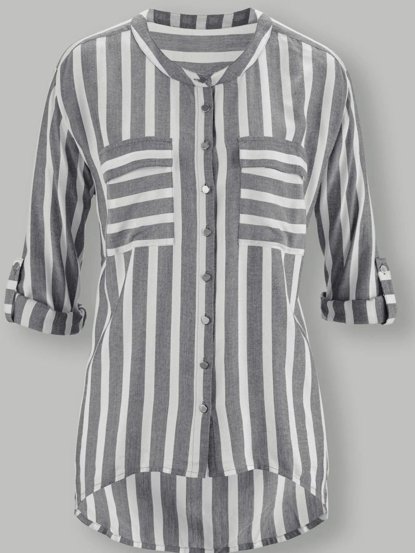 Chemisier rayé pure viscose