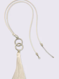 Collier houppe décorative
