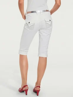 Corsaire en jean coupe skinny