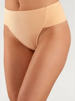 Culotte string gainante tanga sculptant avec résille intégré