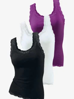 Débardeur en dentelle un basique tendance