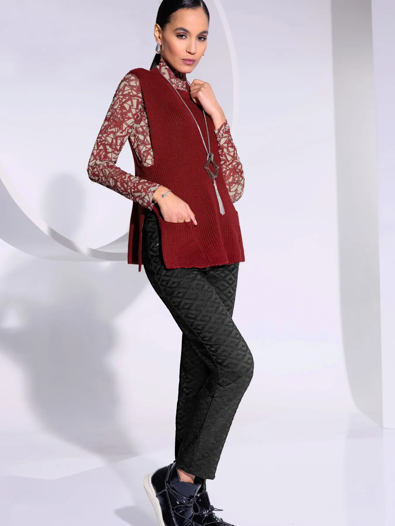 Débardeur en tricot 50% coton