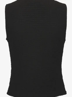 Débardeur gilet de costume à encolure en v profonde