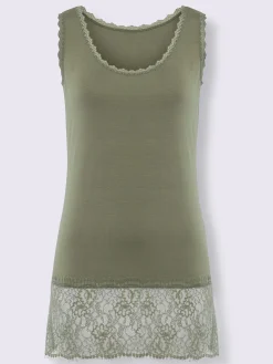 Débardeur long viscose douce et fluide