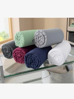 Drap-housse flanelle fine