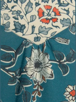 Déshabillé fantaisie avec imprimé floral
