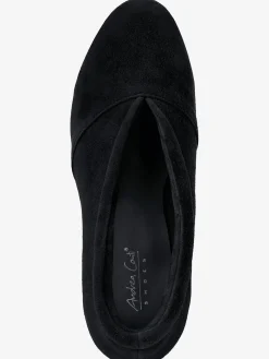 Escarpins cuir velours de chèvre