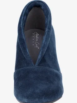 Escarpins cuir velours de chèvre