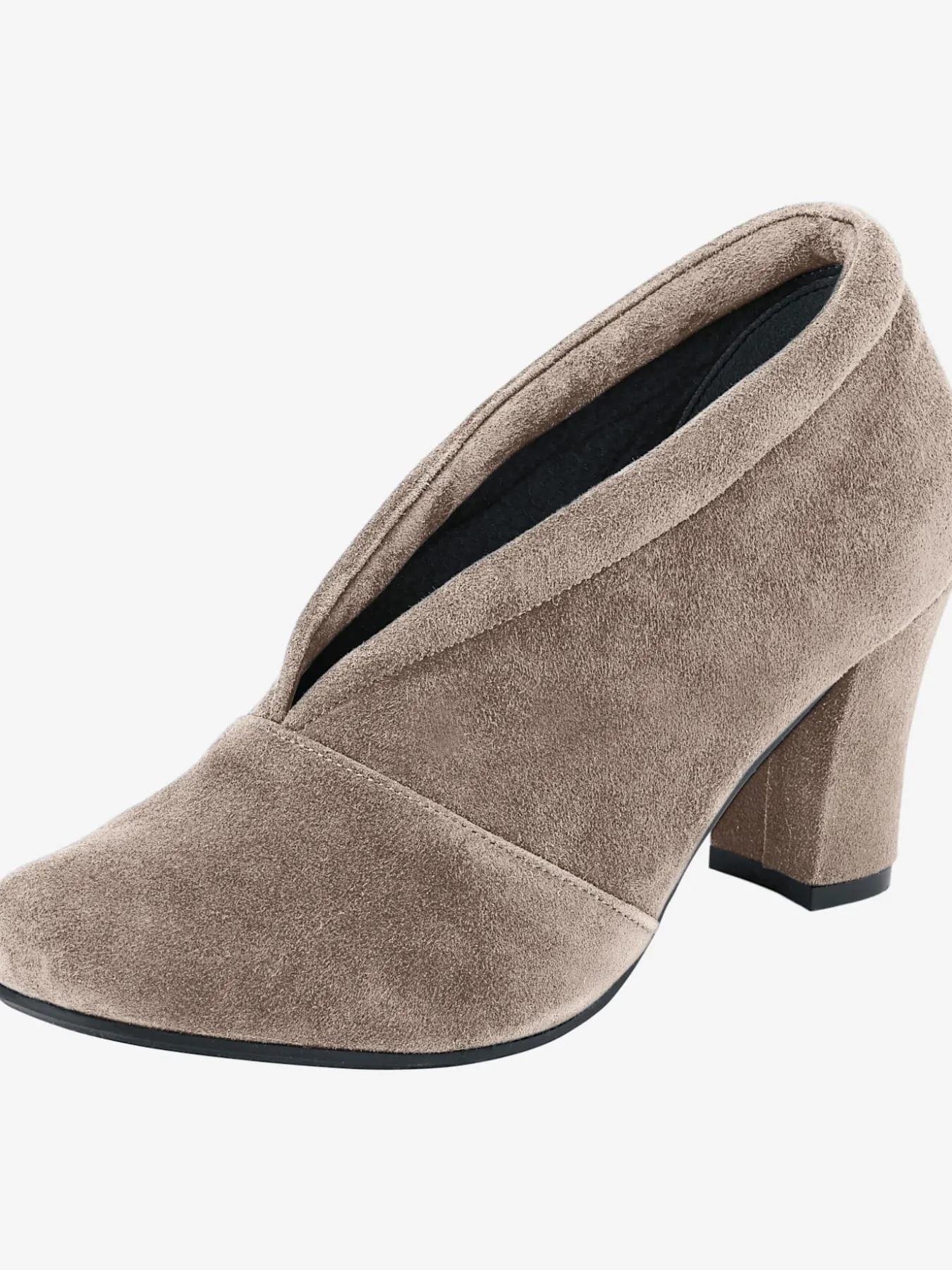 Escarpins cuir velours de chèvre