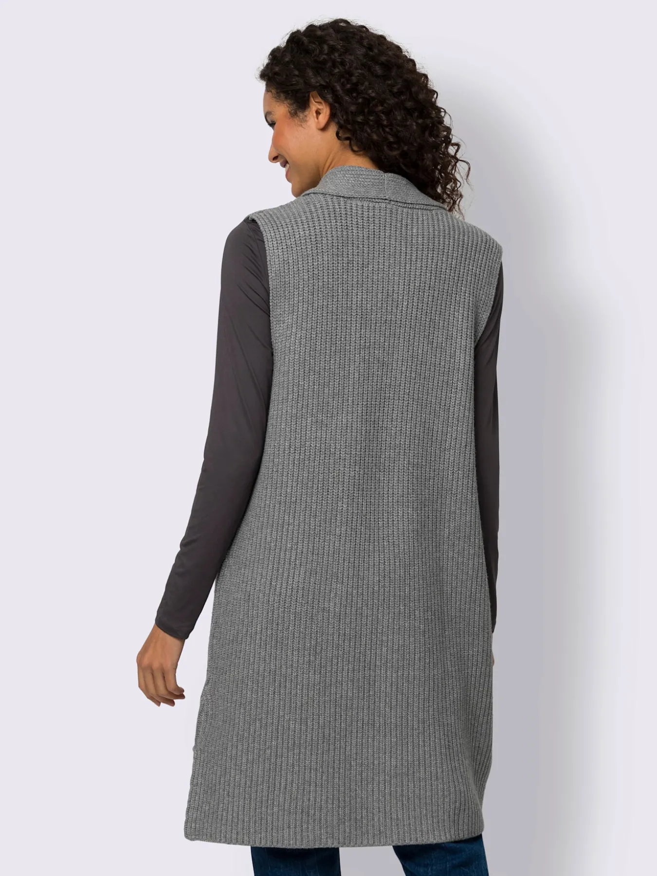 Gilet en tricot 50% viscose