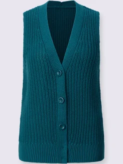 Gilet en tricot pur coton
