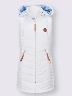 Gilet long coupe longue tendance