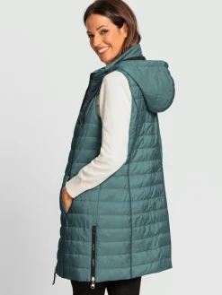 Gilet long jolie coupe longue moderne