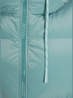 Gilet matelassé avec glissière latérale