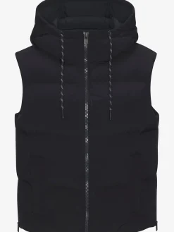 Gilet matelassé avec glissière latérale
